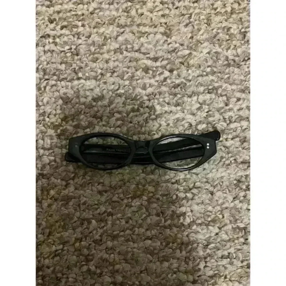 American Optical Accessories - Vintage American Optical Cat Eye Eyeglasses Frames 1950s Rockabilly Black